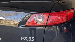 Infiniti FX 2003-2008 | How to Replace or Remove Your OEM Inner Reverse Taillights