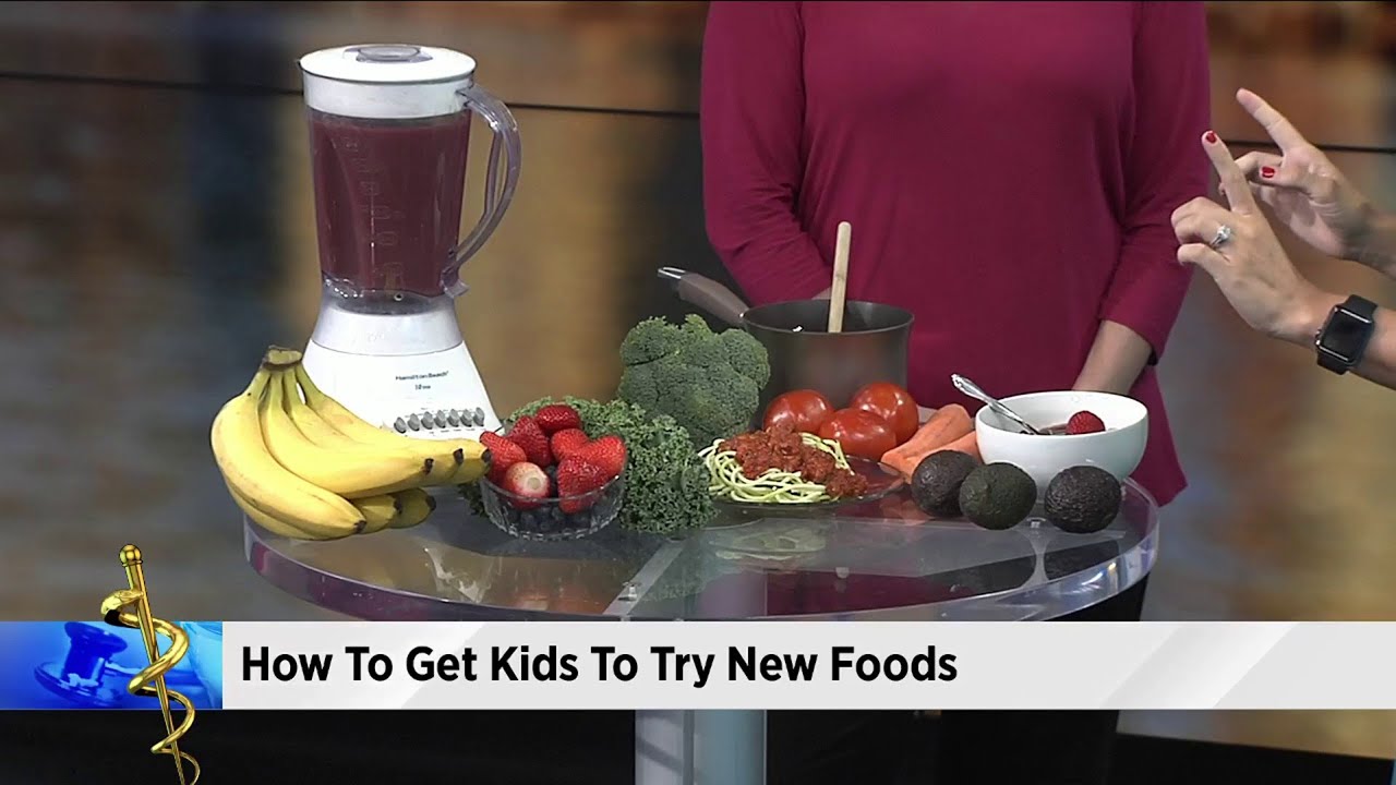 How to get kids to try new foods