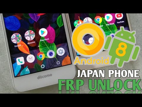 All Japan Phone Android 8 Oreo Frp Lock Google Account Docomo Series Sharp Sh 02j Youtube