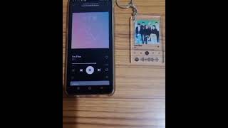 How to scan bts Spotify keychain | How does spotify keychain plays song