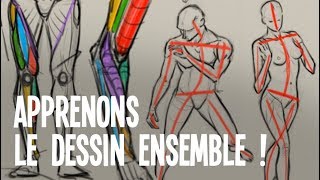 Apprenons le dessin ensemble: L'anatomie humaine ! screenshot 3