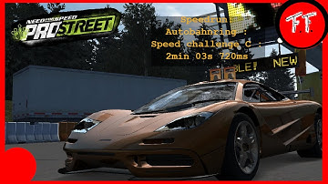 NFS ProStreet : Autobahnring : Speed Challenge C  [ No NOS ]  2min 3s720ms [WR]