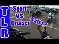 Which Is Safer? | Cruiser VS Sport Bike | Ninja 300