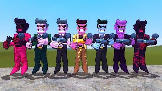 FRIDAY NIGHT FUNKIN' ALL SKINS!! Garry's Mod (Friday Night Funkin')