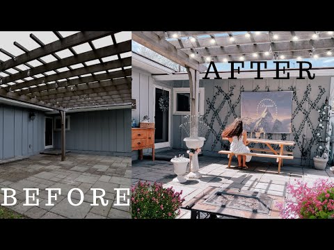 Video: I TURNED MY BACKYARD INTO AN ITALIAN GARDEN | Backyard Makeover on a Budget DIY Fountain
