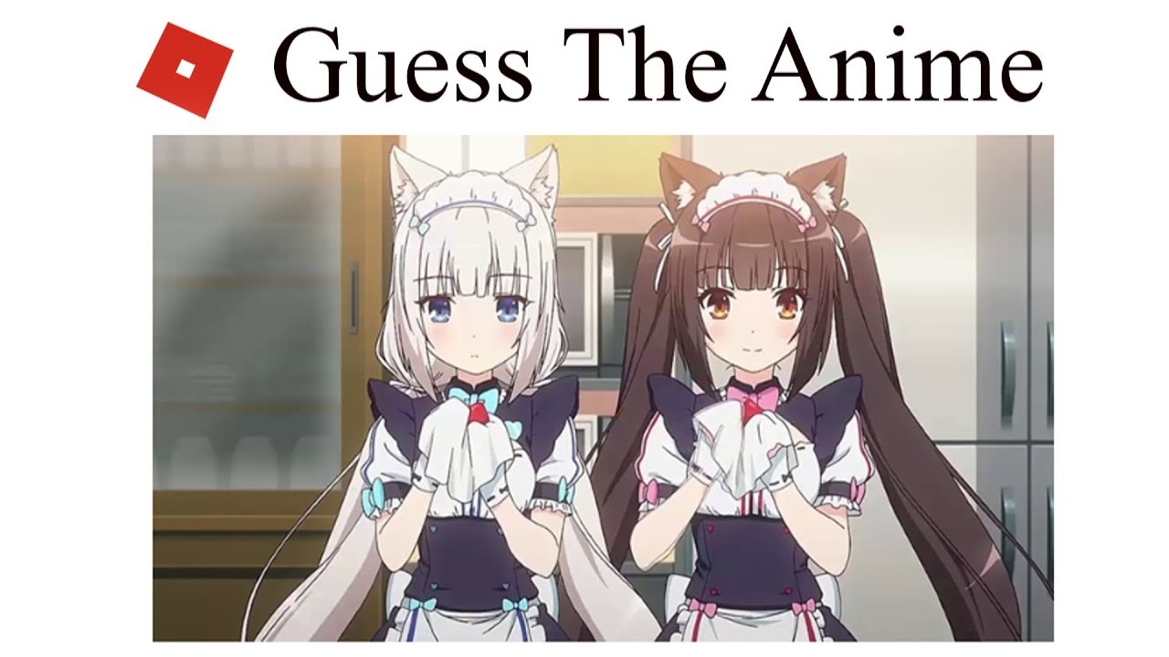 guess the anime roblox answers