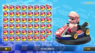 What if Everybody is Kirby in Mario Kart 8 Deluxe?