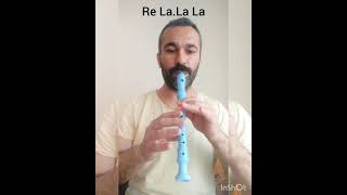 Katibim (Üsküdara Gider Iken) / Blok Flüt Çalınışı