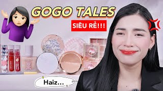 Review đồ Make up GOGO TALES Nội Địa Trung Siêu rẻ | Khá thất vọng!