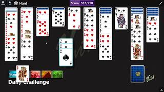 Microsoft Solitaire Collection - Spider [Hard] | Daily Challenge May 30th 2022