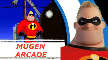 Mugen Arcade Mode with MvC Mr Incredible
