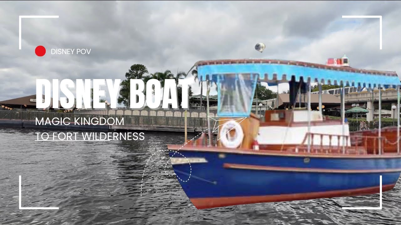 Let’s Ride Disney Boat from Magic Kingdom to Fort Wilderness! See Lakeshore Lodge construction!