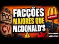 ASSUSTADOR: PCC e CV DOMINAM mais ESTADOS que o McDONALD'S