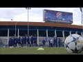 Предматчевая тренировка "Астана U19" перед ответным матчем с "Динамо" (Загреб)