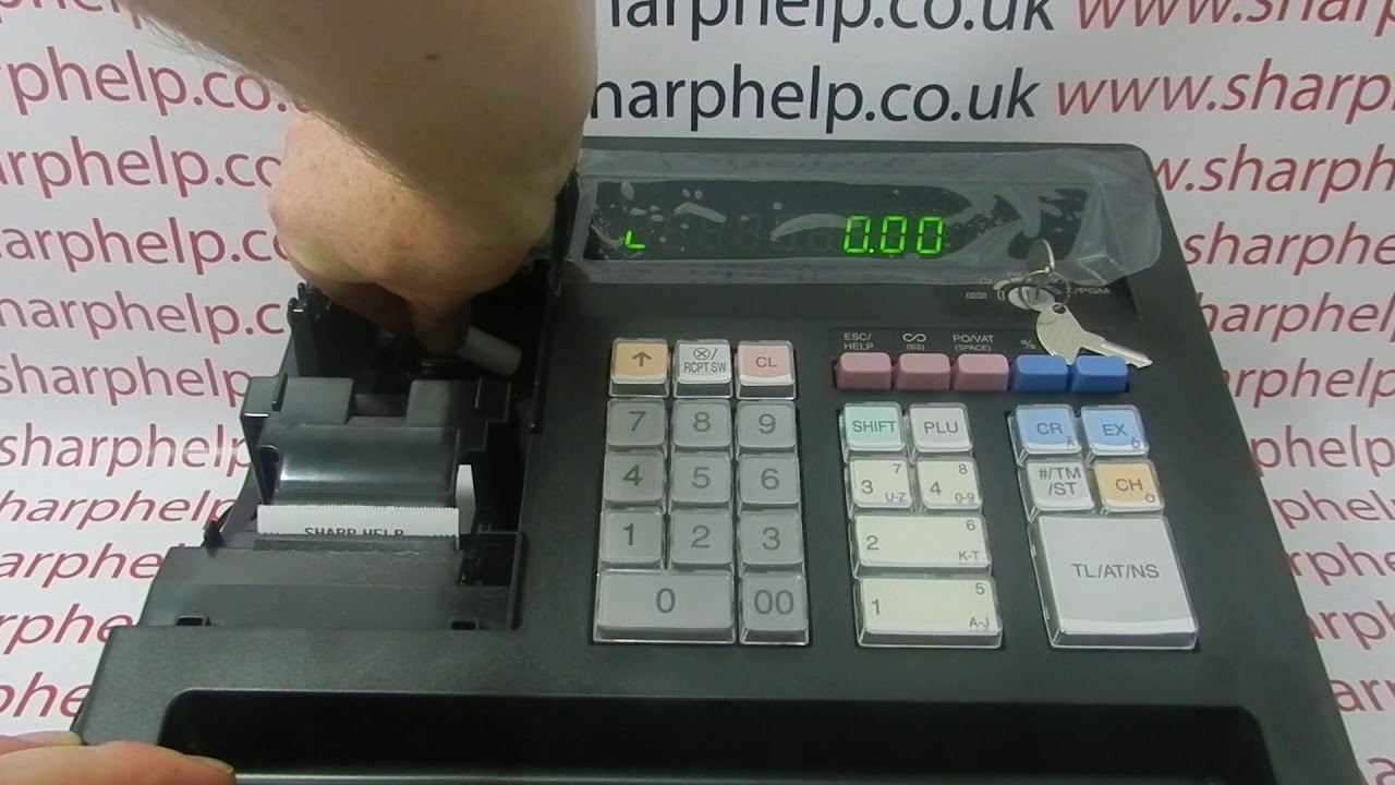 What Does L Appearing On Display On Sharp XE-A137 / XEA137 / XE