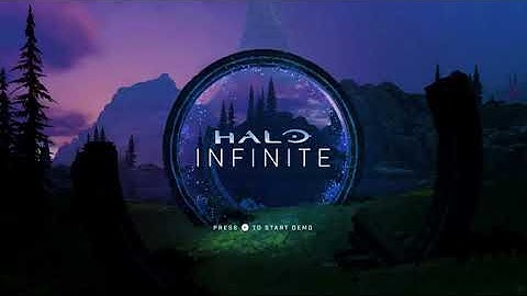 Halo Infinite Main Menu | Concept