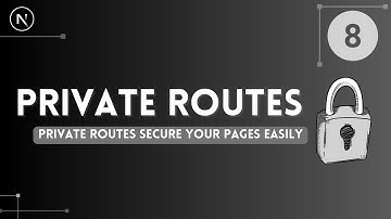 Nextjs darija - 8 - Private routes  (شرح بالدارجة)