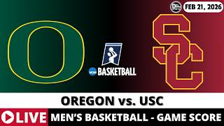 OREGON VS USC 🏀 NCAAM Basketball Game Score Radio Play-by-Play
