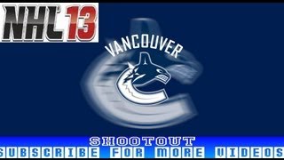 NHL 13: Shootout  Ep. 1 | Vancouver Canucks