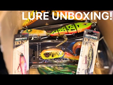 Unboxing TOP RATED  Fishing Lures