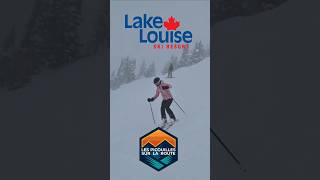 Lake Louise - WEST BOWL - Spring powder  #ski #skiing #skiingstunts #snowboarding
