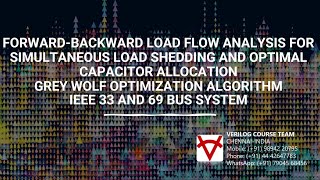 FORWARD-BACKWARD LOAD FLOW ANALYSIS FOR SIMULTANEOUS LOAD SHEDDING AND OPTIMAL CAPACITOR ALLOCATION