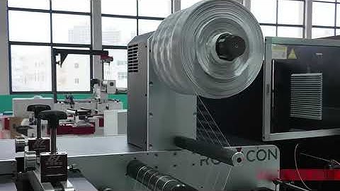 ROTOCON RDF 340 NONSTOP with a Turret Rewinder