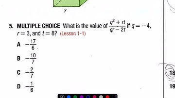 1.1-1.3 Quiz Review Algebra 2