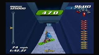 SSX Tricky - Luther World Circuit - Merqury City Meltdown Showoff