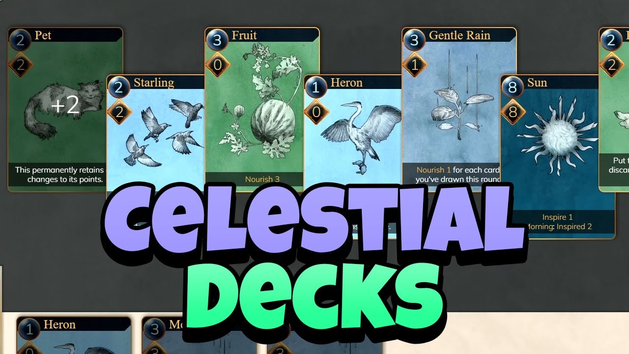 Celestial Decks - Chill Web Browser Deckbuilder