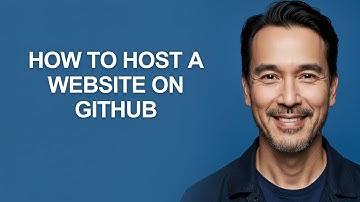 How to Host a Website on Github - KevinHowTo