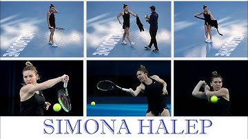 HALEP returns to practice  🎾 2021 AUSTRALIAN OPEN