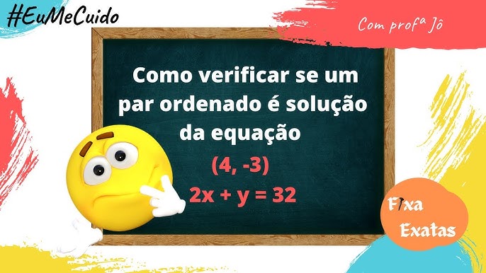 Matemática Gis com Giz - ⭕️ EQUAÇÃO DO 1º GRAU COM DUAS INCÓGNITAS - às 18h  no canal da Gis ☺️