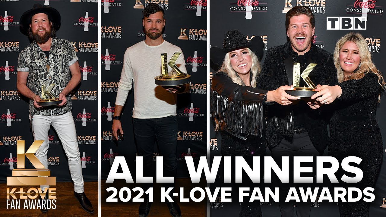 ALL 2021 KLOVE FAN AWARDS WINNERS for KING & COUNTRY, Zach Williams