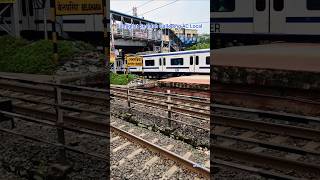 31638 Ranaghat Sealdah Galloping AC Local Announcement &amp; Departing From Belgharia