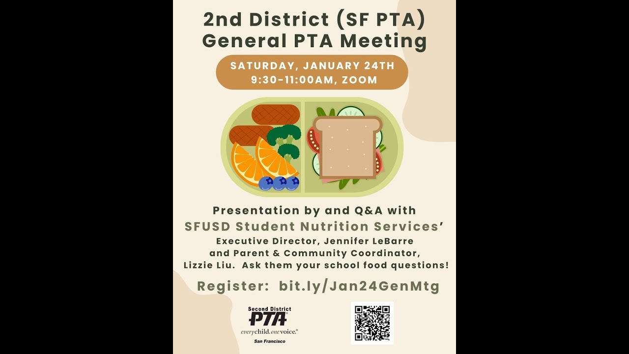 Second District PTA General Meeting, January 24, 2026