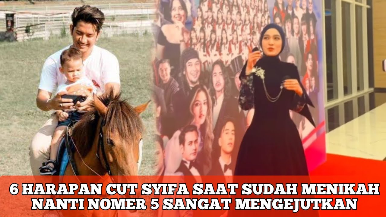 🔴6 HARAPAN CUT SYIFA SAAT SUDAH MENIKAH NANTI NOMER 5 SANGAT MENGEJUTKAN