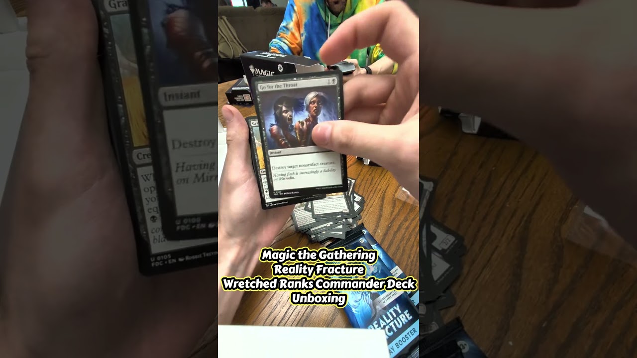 Wretched Ranks Commander Deck Unboxing #mtg #magicthegathering