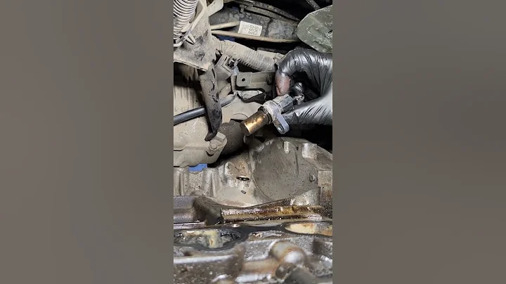 Nissan Xtrail CRANK Angle Sensor Replacement #shortvideo #shorts