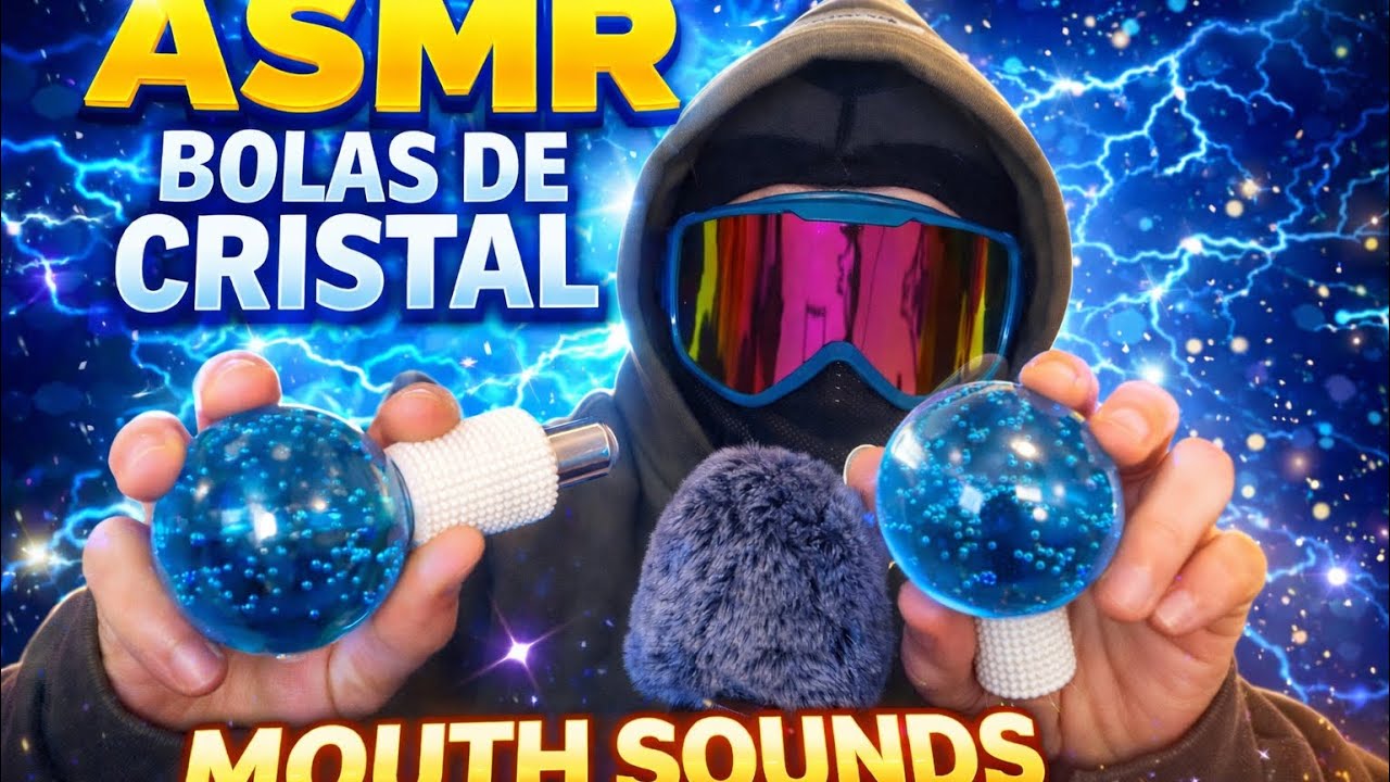 Asmr con BOLAS DE CRISTAL y MOTH SOUNDS que te haran dormir en menos de 10 minutos