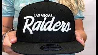 Las Vegas Raiders SCRIPT TEAM-BASIC SNAPBACK Black Hat by New Era