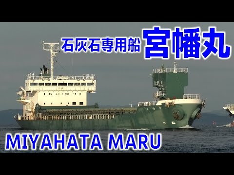 石灰石専用船 宮幡丸 - MV MIYAHATA MARU 2023OCT - Shipspotting Japan @JG2AS