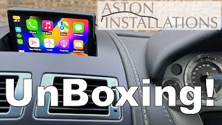 Unboxing the Aston Installations HD Upgrade Kit for my Aston Martin DB9