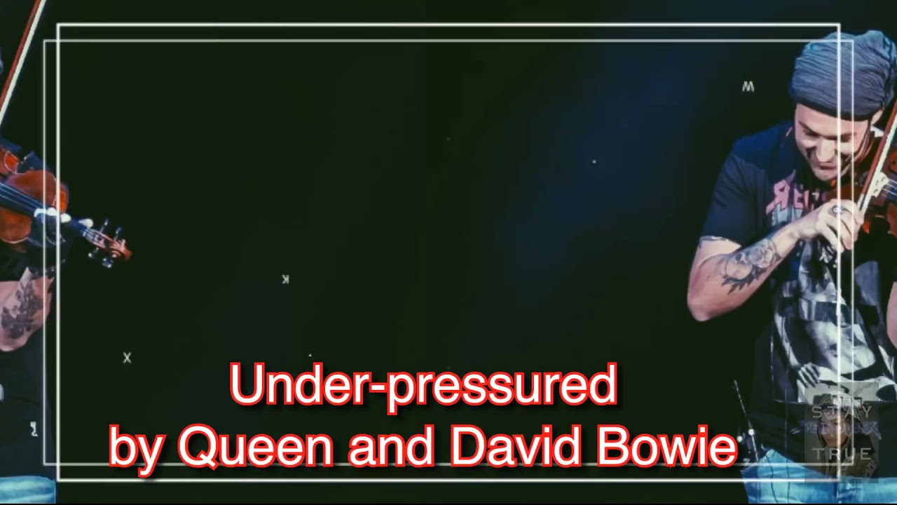 Under pressure by Queen and David Bowie (the same scenario) lyrics ⬇️