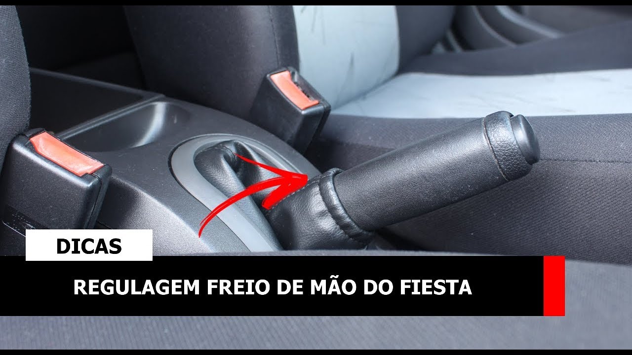 DICAS | REGULAGEM FREIO DE MÃO DO FIESTA - YouTube