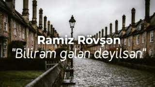 Ramiz Rövşən \