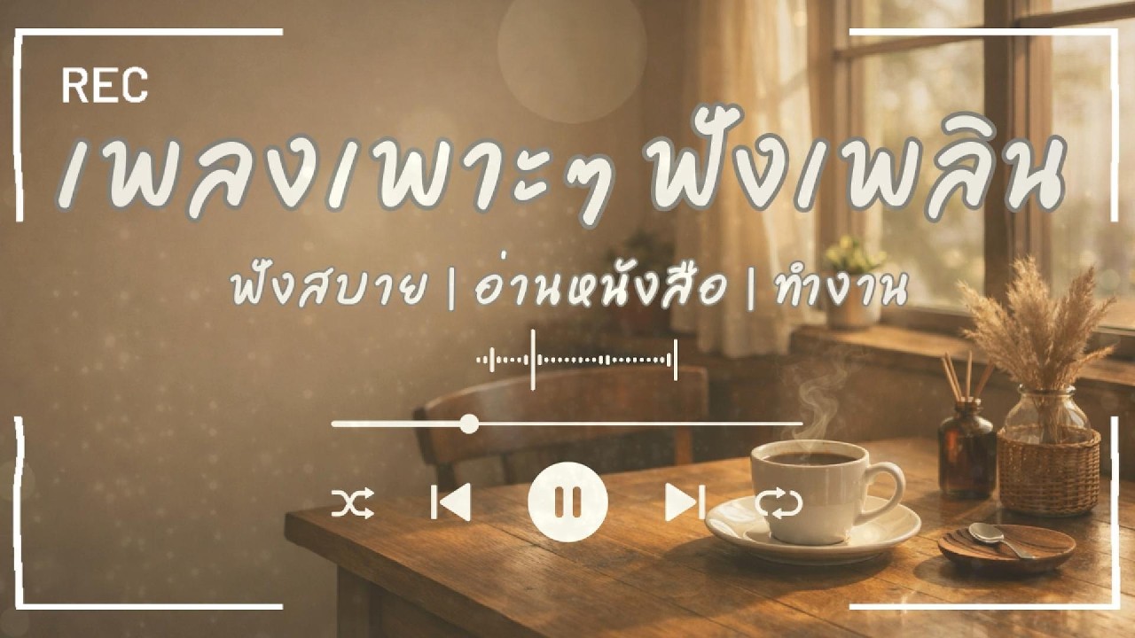 เพลงคาเฟ่ไทย | ฟังสบาย ๆ เปิดทั้งวัน