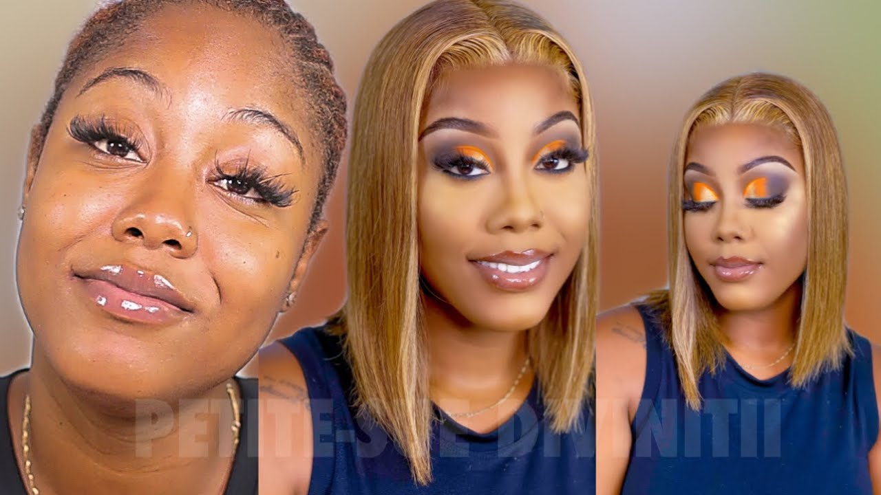 Sleek Highlighted Summer Bob ft. OMG QUEEN Hair| PETITE-SUE DIVINITII