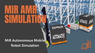 Autonomous Mobile Robot AMR simulation