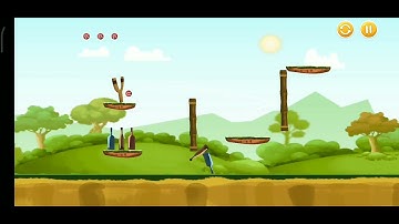 Knock down  bottles 🍾 Game Android game Play video.(@ChildrenGame5)